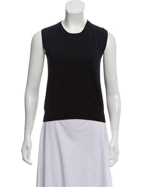 prada sleeveless top